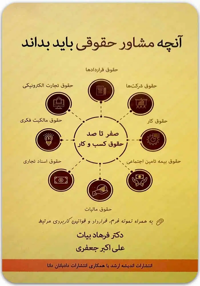 آنچه-مشاور-حقوقی-باید-بداند.jpg آنچه مشاور حقوقی باید بداند|بیات و جعفری - Image 1